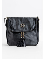 Monnari Bags Dámská kabelka s ozdobnými střapci černá