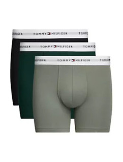 Pánské kalhoty 3P BOXER BRIEF UM0UM029410XY - Tommy Hilfiger