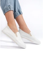 Pohodlné tenisky hnědé dámské bez podpatku Pohodlné tenisky hnědé dámské bez podpatku