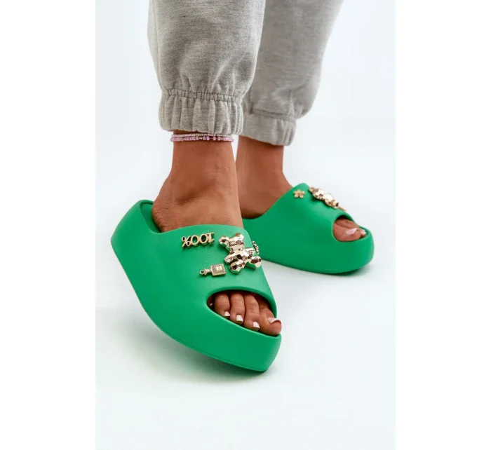 Pantofle model 198423 Step in style Pantofle model 198423 Step in style