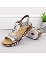 Pohodlné sandály W model 22050656 - Rieker Pohodlné sandály W model 22050656 - Rieker