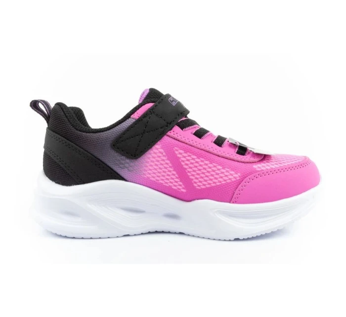 Skechers S Lights boty pro dívky sportovní děti pohodlné LED