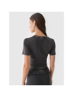 Crop top slim smooth dámský 4F 4FRAW24TTSHF2581-20S