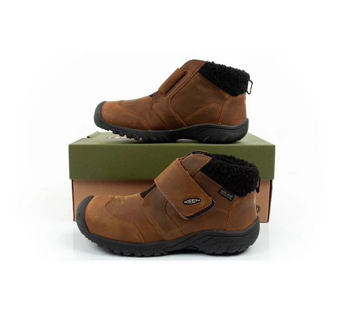 Dětská zimní kotníková obuv Keen Junior hnědá model 22057377 - Keeza Dětská zimní kotníková obuv Keen Junior hnědá model 22057377 - Keeza