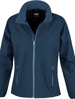Result R 231F Dámská 2-vrstvá softshell bunda "Printable" 30.231F navy/navy