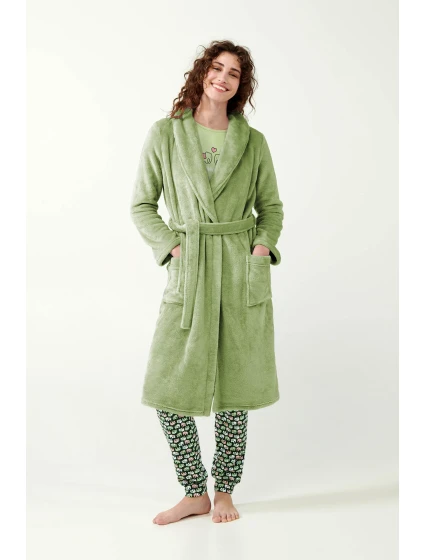 Dlouhý župan model 20516303 - Vamp Dlouhý župan model 20516303 - Vamp