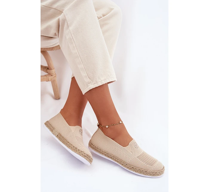 Dámské espadrilky Vinceza Béžové Dámské espadrilky Vinceza Béžové