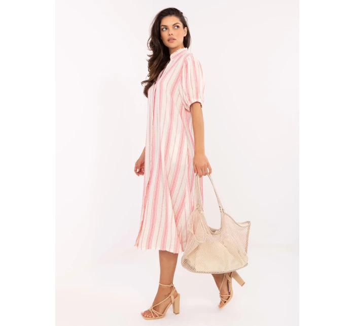 Sukienka TW SK BI model 21207197 biało różowy - FPrice