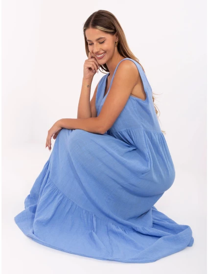 Sukienka TW SK BI model 21199560 niebieski - FPrice Sukienka TW SK BI model 21199560 niebieski - FPrice