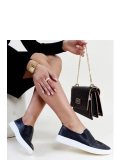 Dámská sportovní obuv TQ2401 / 207317 Černá s bílou - Gemre