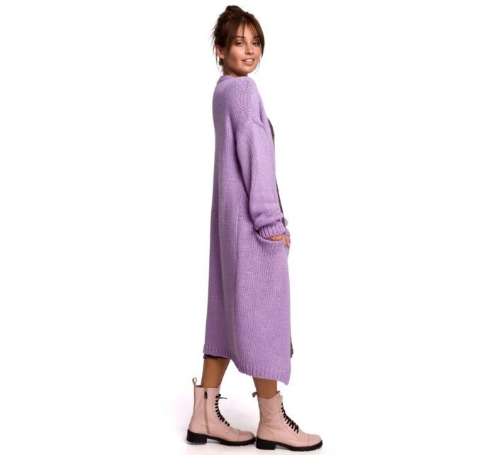 Dámský svetr BK053  levandulový - BeWear