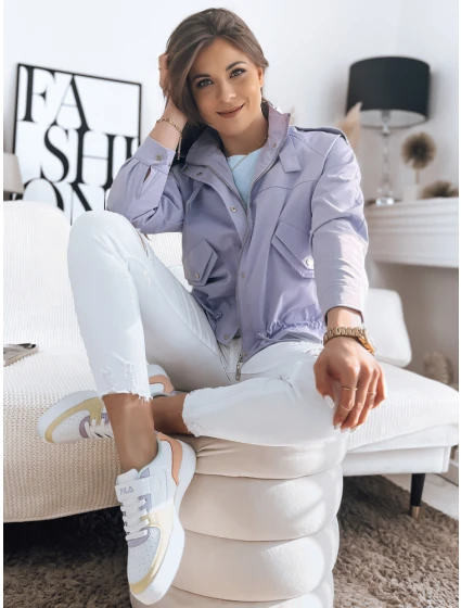 Dámská bunda bomber SISI fialová FashionStreet TY3426