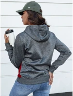Dámská sportovní mikina tmavě šedá Dstreet model 21980143 - FashionStreet