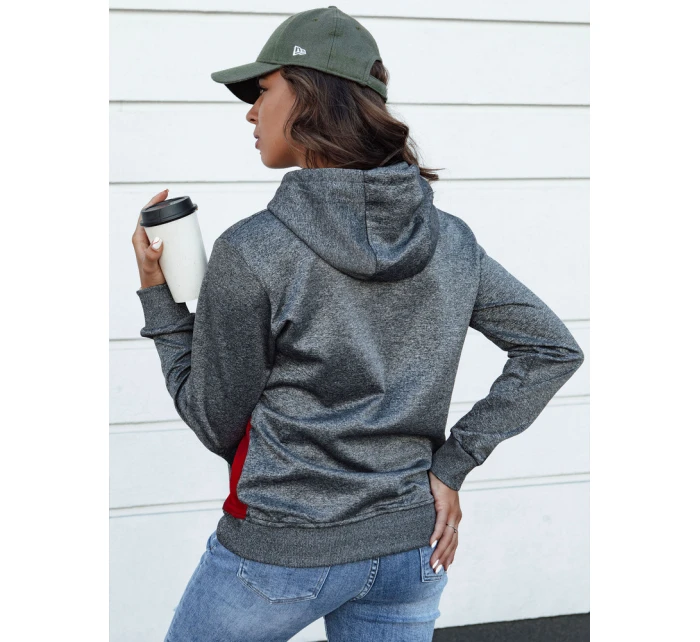 Dámská sportovní mikina tmavě šedá Dstreet model 21980143 - FashionStreet