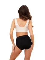 Dámské kalhotky Fiore maxi black - ITALIAN FASHION Dámské kalhotky Fiore maxi black - ITALIAN FASHION