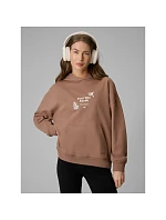 Dámská volná mikina s kapucí model 22210127 dámské - 4F Dámská volná mikina s kapucí model 22210127 dámské - 4F
