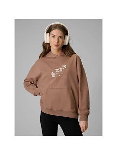 Dámská volná mikina s kapucí model 22210127 dámské - 4F