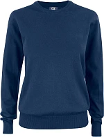 Cutter & Buck Oakville Women Dámský pletený svetr 68.5417 dark navy Cutter & Buck Oakville Women Dámský pletený svetr 68.5417 dark navy