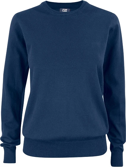 Cutter & Buck Oakville Women Dámský pletený svetr 68.5417 dark navy Cutter & Buck Oakville Women Dámský pletený svetr 68.5417 dark navy