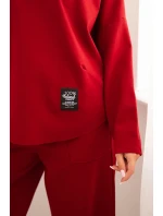 Komplet Punto Milano Winter mikina + kalhoty bordový Komplet Punto Milano Winter mikina + kalhoty bordový