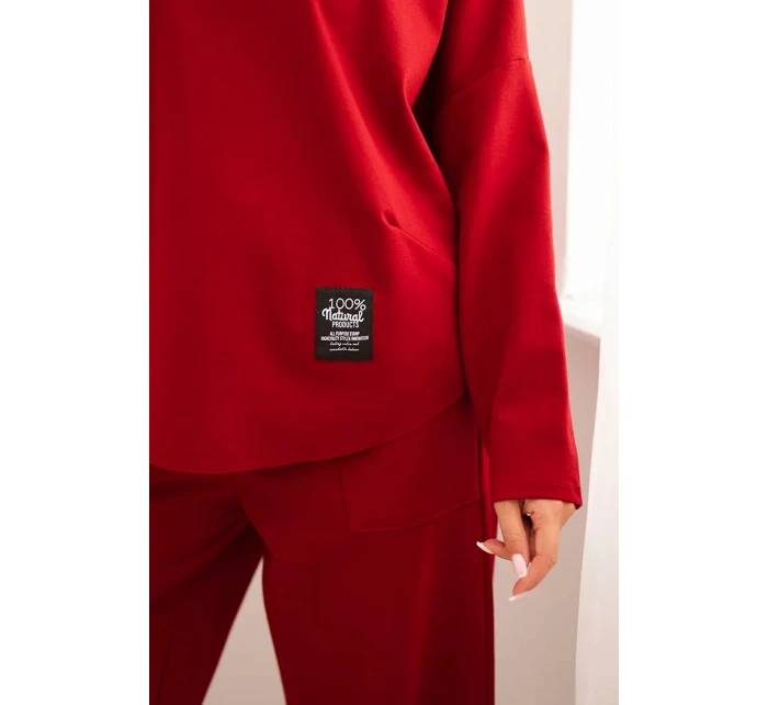 Komplet Punto Milano Winter mikina + kalhoty bordový Komplet Punto Milano Winter mikina + kalhoty bordový