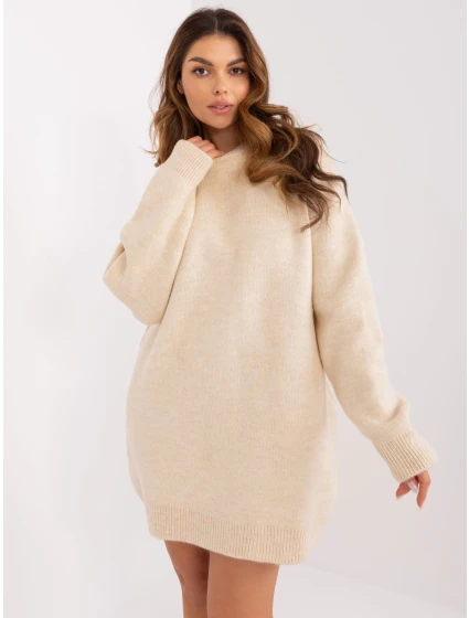 Sukienka BA SK  jasny beżowy model 20278752 - FPrice