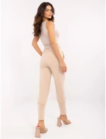 Kalhoty DHJ SP model 20877970 béžové - FPrice Kalhoty DHJ SP model 20877970 béžové - FPrice