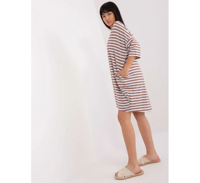 Tunika EM TU model 21137485 biało brązowy - FPrice