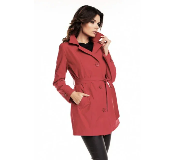 Dámský plášť model 18580902 červený - Cabba