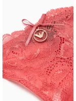 Dámská tanga 163826 3F206 03051 korálové - Emporio Armani