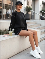 Dámská tepláková souprava černá Dstreet model 21973928 - FashionStreet Dámská tepláková souprava černá Dstreet model 21973928 - FashionStreet
