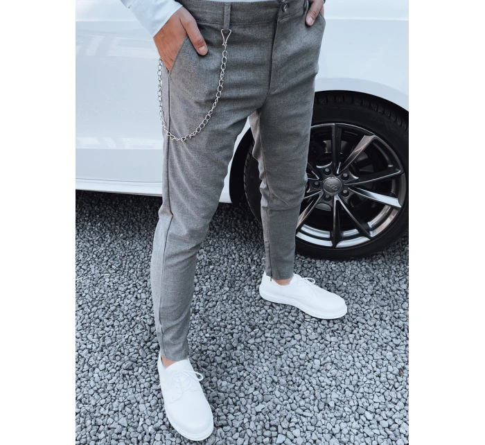 Pánské tmavě šedé kalhoty Dstreet model 21977471 - FashionStreet