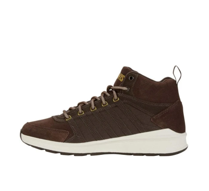 Pánská sportovní obuv KSwiss Vista Trainer MID semišové hnědé tenisky model 21351732 - K- Swiss Pánská sportovní obuv KSwiss Vista Trainer MID semišové hnědé tenisky model 21351732 - K- Swiss