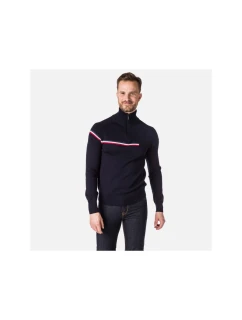 ROSSIGNOL Major 1/2 Zip pulovr námořnická modrá