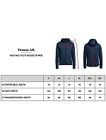 Hoodie Zip Men Pánská mikina s kapucí dark orange model 22470599 - Tenson Hoodie Zip Men Pánská mikina s kapucí dark orange model 22470599 - Tenson