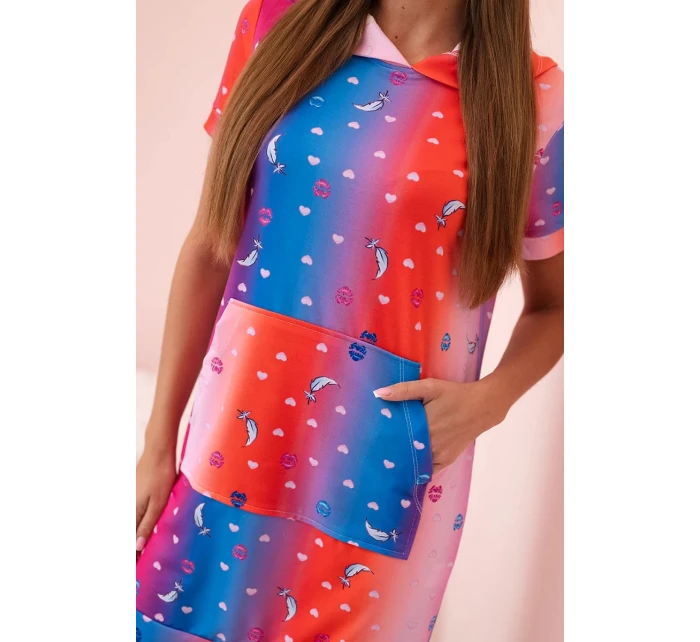 Dámské šaty na ramínkách s ozdobnými model 21223994 béžová - K-Fashion