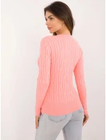 Sweter AT SW  brzoskwiniowy model 20493363 - FPrice