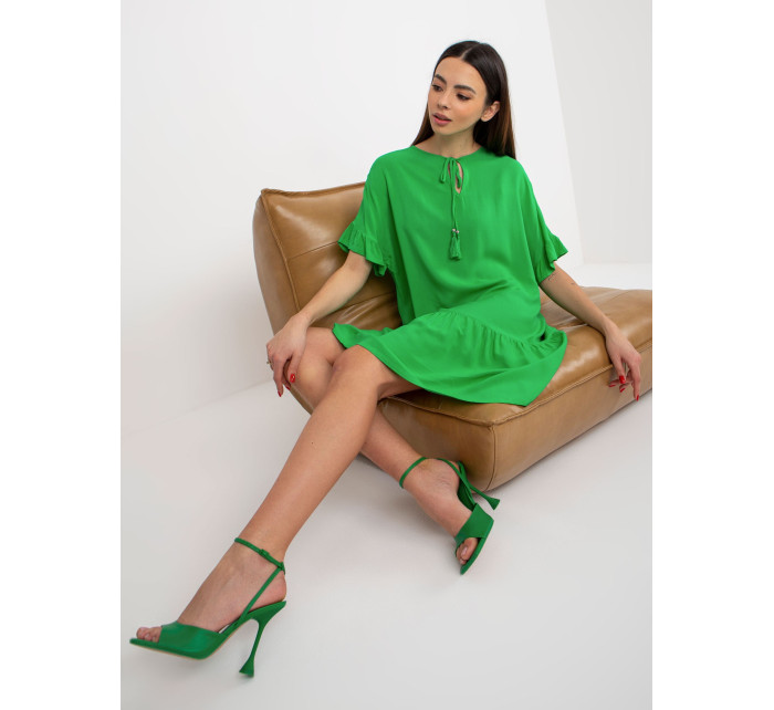 Dámské šaty D73761M30306B zelená - FPrice