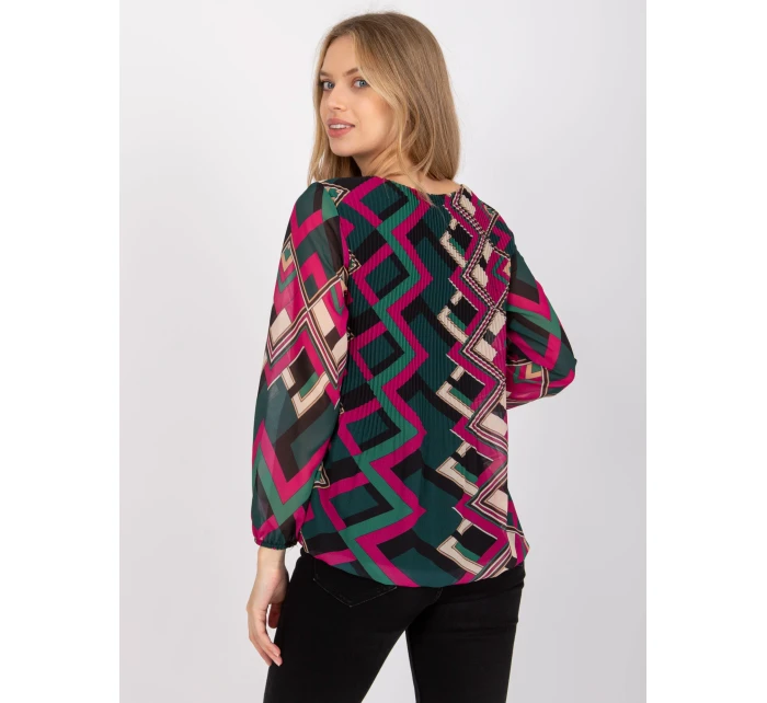 Halenka DHJ BZ 8643 2.67P tmavě zelená