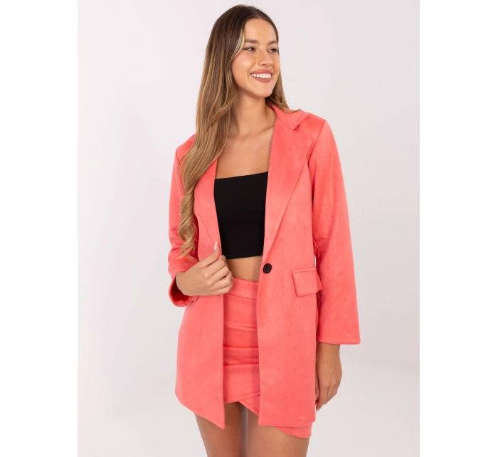 DHJ MA 15286 bunda.88 světle růžová DHJ MA 15286 bunda.88 světle růžová