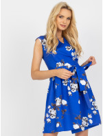 Dámské šaty LK SK model 17714559 kobaltově modré - FPrice