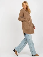 Dámský kabát MBM EN světle hnědá model 18140239 - FPrice Dámský kabát MBM EN světle hnědá model 18140239 - FPrice
