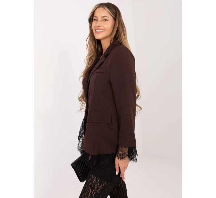 MI MA bunda A5288.68 hnědá MI MA bunda A5288.68 hnědá