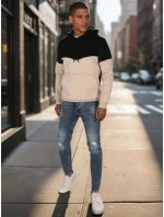 Pánská základní mikina s kapucí černá model 21985926 - Dstreet