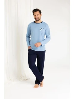 Pánské pyžamo model 21236446 délka/r 2XL3XL - Regina