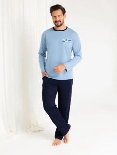 Pánské pyžamo model 21236446 délka/r 2XL3XL - Regina