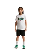 Dětské tričko Nike Sportswear, bílé, IM9534, velikost 100 Dětské tričko Nike Sportswear, bílé, IM9534, velikost 100