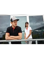 JN Pánské piqué polo s kontrastní légou 02.0 white/red model 22489082 - Daiber JN Pánské piqué polo s kontrastní légou 02.0 white/red model 22489082 - Daiber
