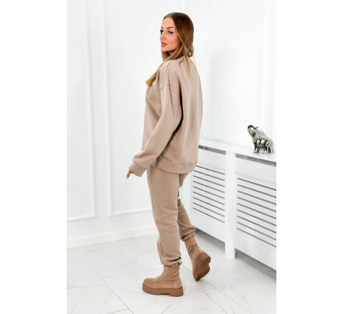 Izolovaná souprava Copenhagen tmavě béžová