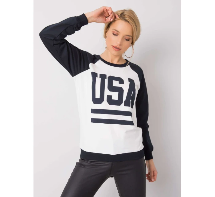 Mikina DS BL model 15091522 tmavě modrá a bílá - FPrice